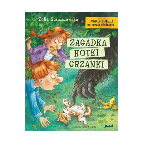Zagadka kotki Grzanki /Ignacy i Mela na tropie złodzieja Zofia Staniszewska motyleksiazkowe.pl