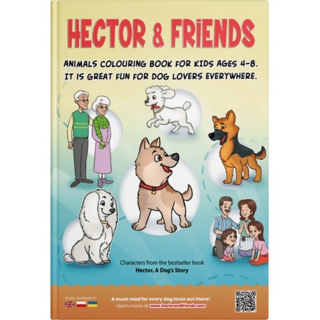 Hector & Friends kolorowanka motyleksiazkowe.pl
