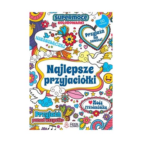Najlepsze przyjaciółki SuperMoce kolorowanki motyleksiazkowe.pl