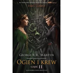Ogień i krew część 2 (okładka filmowa) George R.R. Martin motyleksiazkowe.pl
