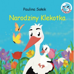 NARODZINY KLEKOTKA PAULINA SAŁEK motyleksiazkowe.pl