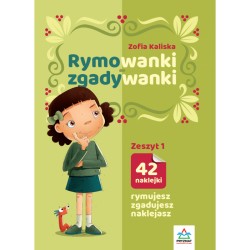 Rymowanki - zgadywanki. Zeszyt 1 Zofia Kaliska motyleksiazkowe.pl