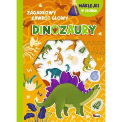 Zagadkowy zawrót głowy. Dinozaury motyleksiazkowe.pl