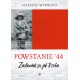 Powstanie 44 Zachowali się jak trzeba? Mateusz Wyrwich motyleksiazkowe.pl