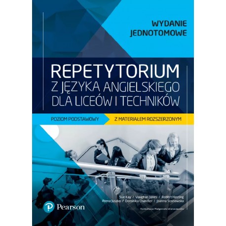 Repetytorium z języka angielskiego dla liceów i techników Pearson motyleksiazkowe.pl