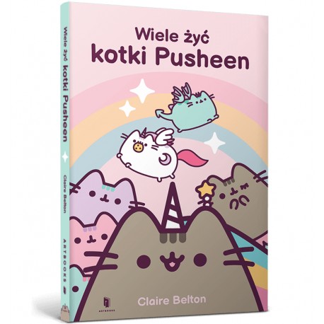 Wiele żyć kotki Pusheen motyleksiazkowe.pl