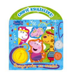 PEPPA PIG CHWYĆ KSIĄŻECZKĘ 2 ROZGRYWKA NA MEDAL motyleksiazkowe.pl