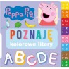 Peppa Pig Poznaję 7 Kolorowe litery