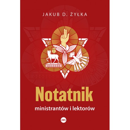 Notatnik ministrantów i lektorów Jakub D. Żyłka motyleksiazkowe.pl