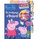Peppa Pig Naklejki na numerki część 3. Po przygodę z Peppą motyleksiazkowe.pl