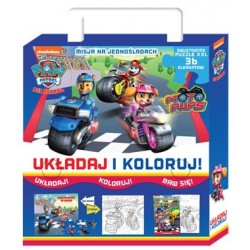 Psi Patrol Układaj i koloruj część 32 motyleksiazkowe.pl