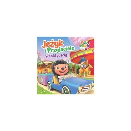Jeżyk i Przyjaciele Słodki pościg motyleksiazkowe.pl