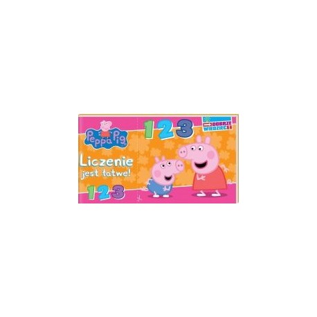 Peppa Pig Dobrze wiedzieć część 1 Liczenie jest łatwe motyleksiazkowe.pl