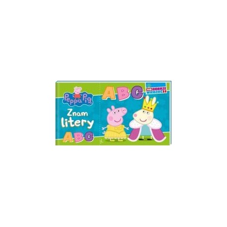 Peppa Pig Dobrze wiedzieć część 2 Znam litery motyleksiazkowe.pl