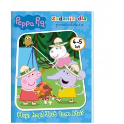 Peppa Pig Zadania dla przedszkolaka część 7. Hop, hop! Jest tam kto? motyleksiazkowe.pl