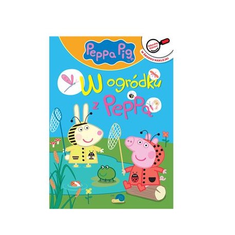 Peppa Pig Odszukaj różnice część 2 W ogródku z Peppą motyleksiazkowe.pl