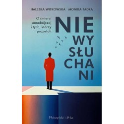 Niewysłuchani. O śmierci samobójczej i tych, którzy pozostali Halszka Witkowska,Monika Tadra motyleksiazkowe.pl