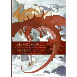 Ziemiomorze. Wydanie rozszerzone ilustrowane (barwione brzegi) Ursula K. Le Guin motyleksiazkowe.pl