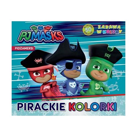 Pidżamersi Zabawa w kolory 1. Pirackie kolorki motyleksiazkowe.pl