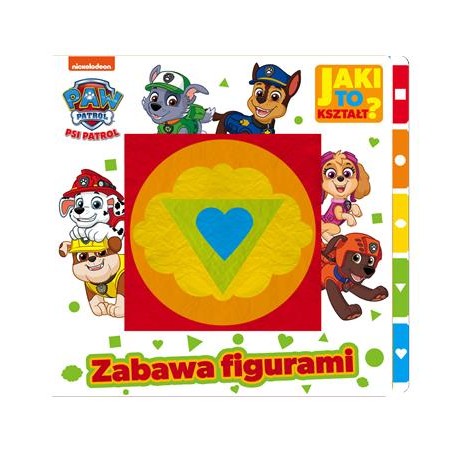 Psi Patrol Jaki to kształt część 2. Zabawa figurami motyleksiazkowe.pl