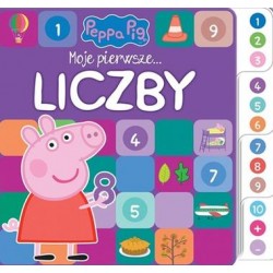 Peppa Pig Moje pierwsze. Liczby motyleksiazkowe.pl
