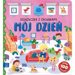 Mój dzień. Książeczka z okienkami motyleksiazkowe.pl