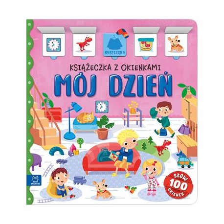 Mój dzień. Książeczka z okienkami motyleksiazkowe.pl