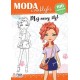 Moda i naklejki. Mój nowy styl Maria Sysan motyleksiazkowe.pl