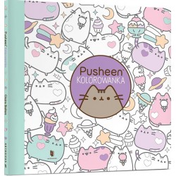 Pusheen kolorowanka Belton Claire motyleksiazkowe.pl
