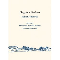 Kanon. Tryptyk Zbigniew Herbert motyleksiazkowe.pl