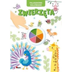 Zwierzęta. Paluszkowe malowanie motyleksiazkowe.pl