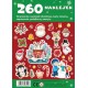 Boże Narodzenie z pomysłem 260 naklejek na Święta motyleksiazkowe.pl