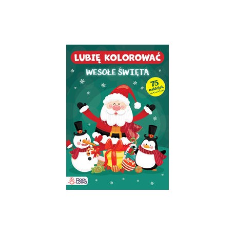 Wesołe Święta. Lubię kolorować motyleksiazkowe.pl