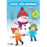 Zima. Lubię kolorować