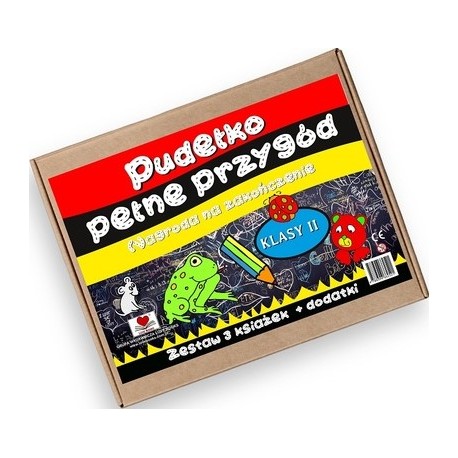 Pudełko pełne przygód. Nagroda na zakończenie klasy II motyleksiazkowe.pl