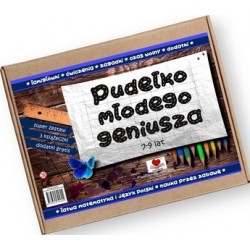 Pudełko młodego geniusza 7-9 lat motyleksiazkowe.pl
