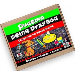 Pudełko pełne przygód. Nagroda na zakończenie klasy IV motyleksiazkowe.pl