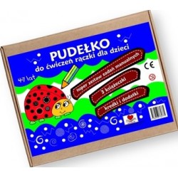 Pudełko do ćwiczeń rączki dla dzieci 4-7 lat motyleksiazkowe.pl