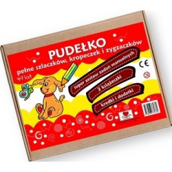 Pudełko pełne szlaczków, kropeczek i zygzaczków motyleksiazkowe.pl