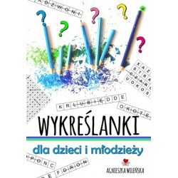 Wykreślanki dla dzieci i młodzieży motyleksiazkowe.pl