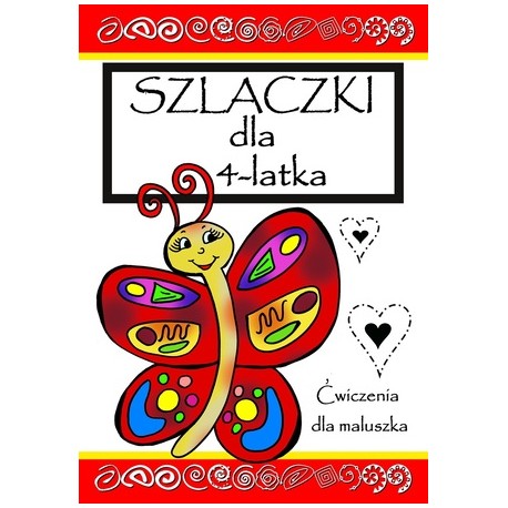 Szlaczki dla 4-latka. Ćwiczenia dla maluszka motyleksiazkowe.pl