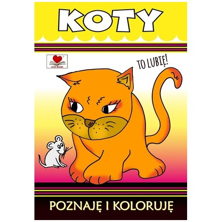 Koty. Poznaję i koloruję motyleksiazkowe.pl