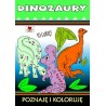 Dinozaury. Poznaje i koloruję