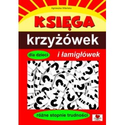 Księga krzyżówek i łamigłówek dla dzieci motyleksiazkowe.pl