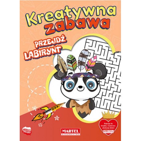 Kreatywna zabawa Przejdź labirynt motyleksiazkowe.pl