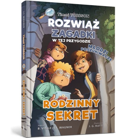Młodzi Poszukiwacze. Rodzinny sekret B.Vitale J.I. Wagner motylekisazkowe.pl