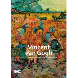 Vincent van Gogh. Zeszyt do kolorowania Edyta Niemiec-Szywała motyleksiazkowe.pl