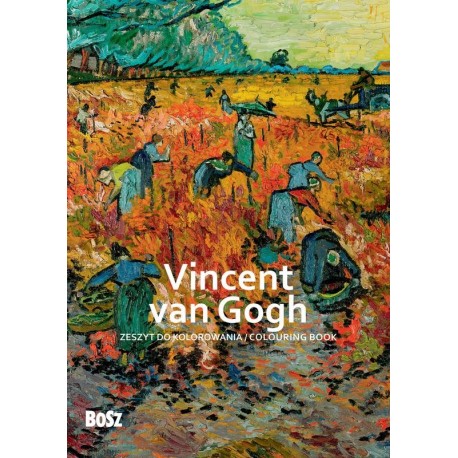 Vincent van Gogh. Zeszyt do kolorowania Edyta Niemiec-Szywała motyleksiazkowe.pl