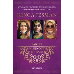 Pakiet Klejnoty Dubaju Kinga Jesman motyleksiazkowe.pl