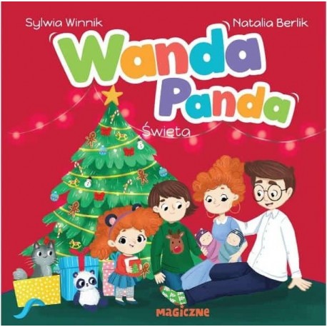 Wanda Panda i Święta Sylwia Winnik Natalia Berlik motyleksiazkowe.pl